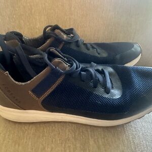Men's Blue and Brown Forsake Sneakers